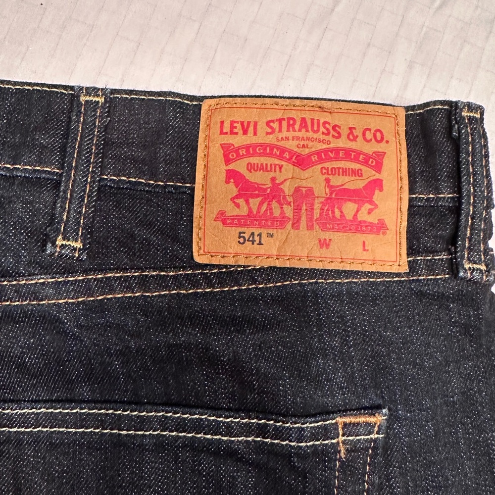 Levi's Dark blue Size 48x32 Men’s  Straight Jeans Timeless‎ Style
